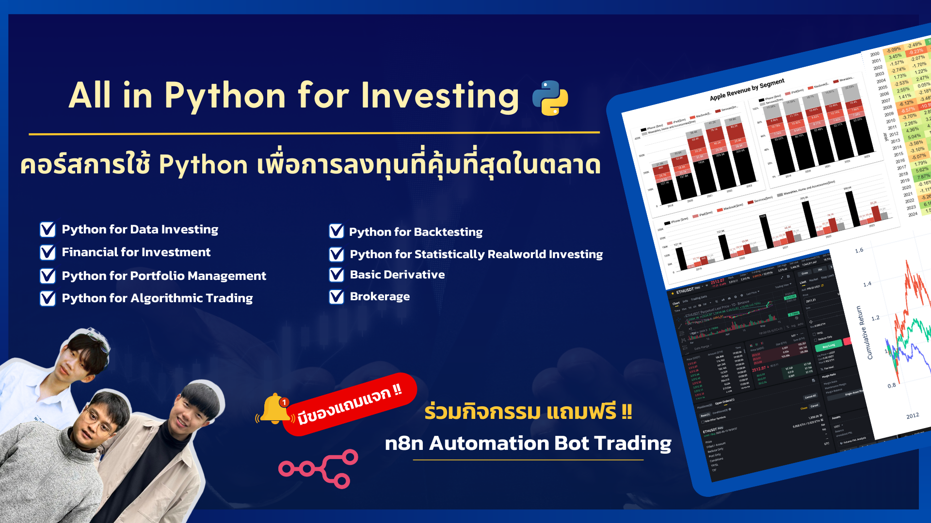 All in Python for Investing | Facebook