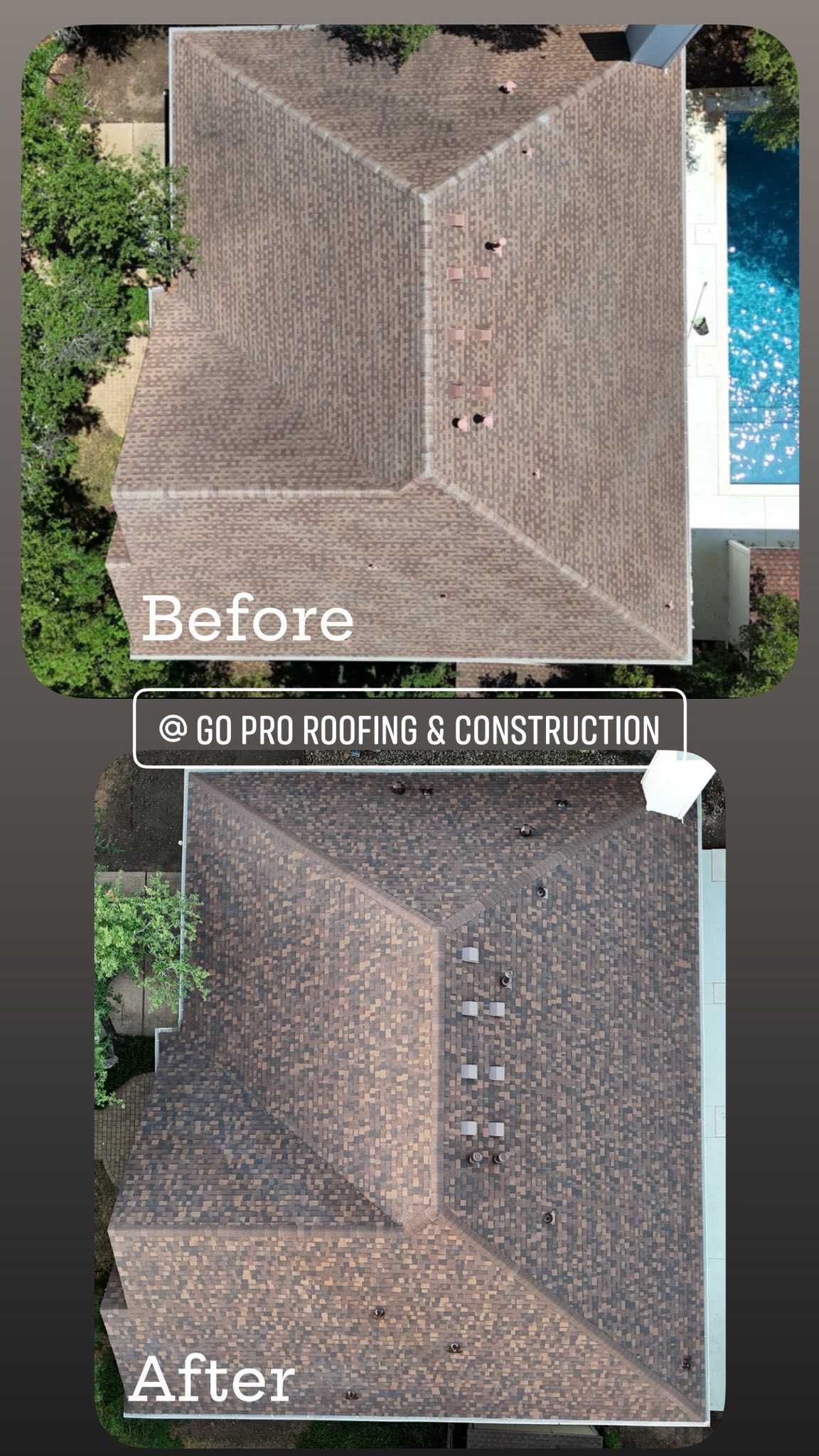 Most recent project! We... - Go Pro Roofing & Construction | Facebook