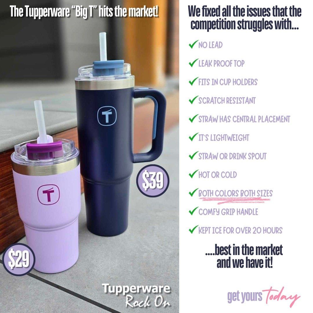 Introducing Tupperware Big T in Fuchsia Kiss