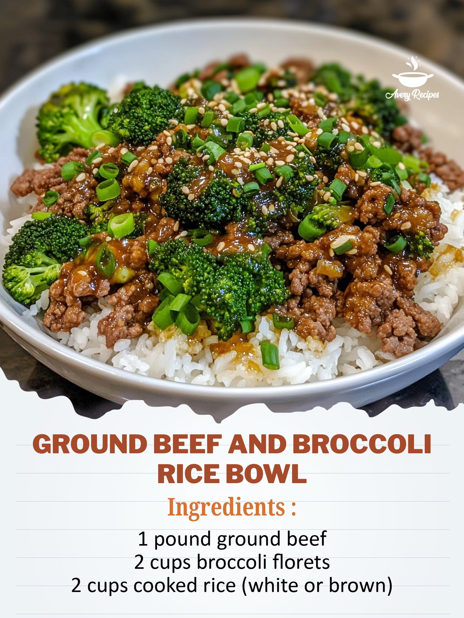 Ground Beef Broccoli Rice Macro Breakdown