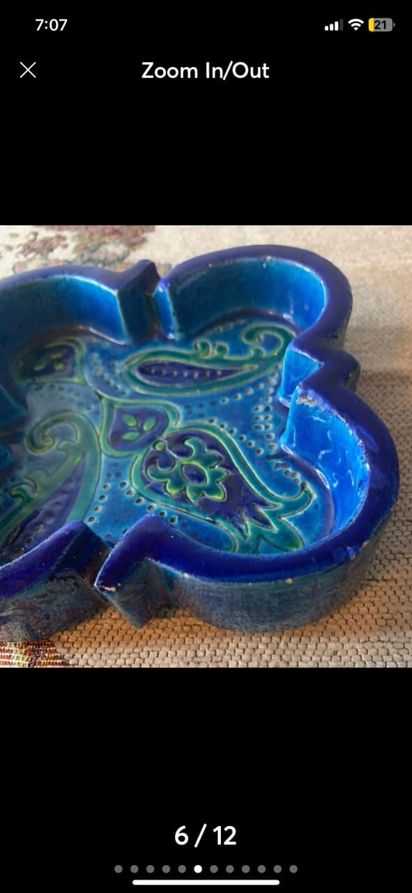 Is this Bitossi ceramic piece real and valuable?