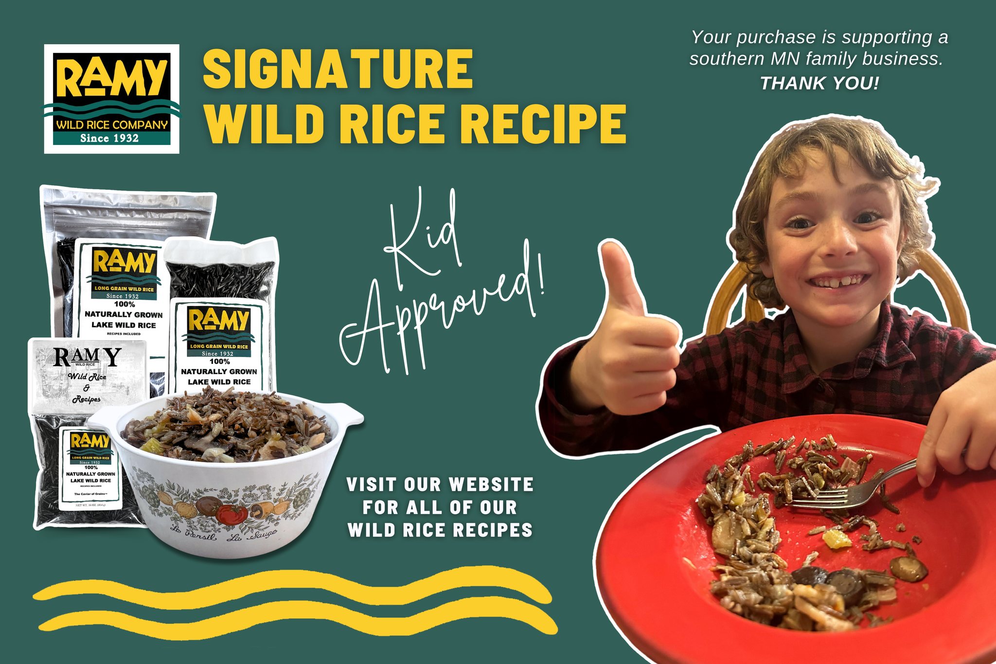 Ramy Wild Rice Co. | Mankato MN
