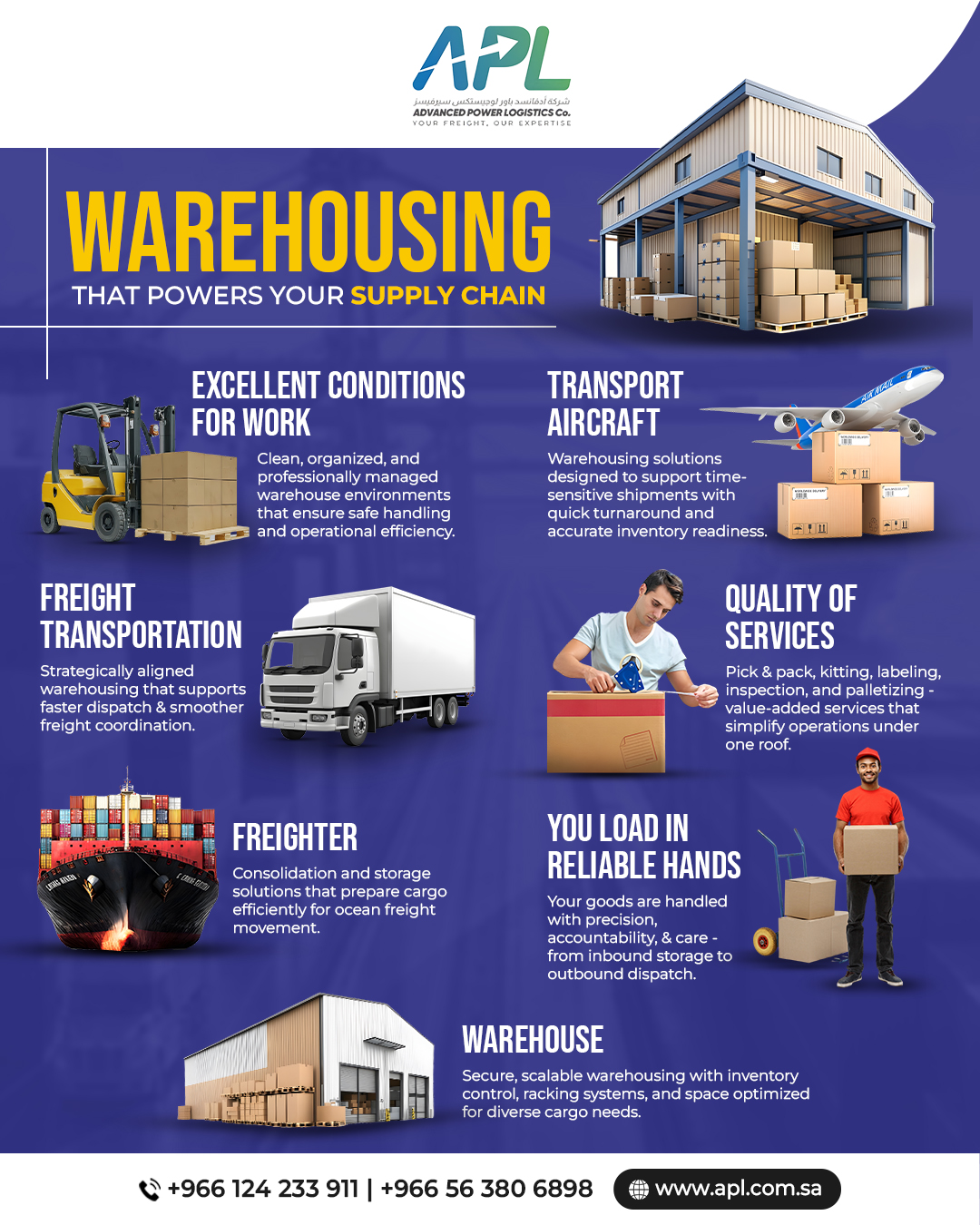 Advanced Power Logistics Services Co. - APL | Jeddah