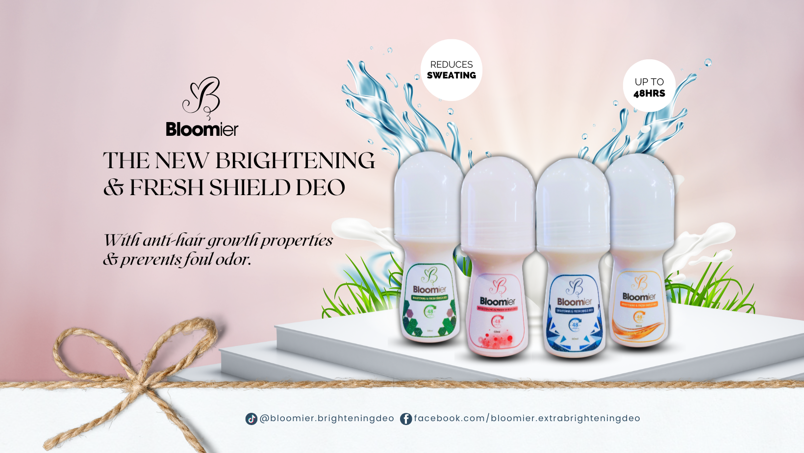 Bloomier Brightening & Fresh Shield Deo | San Fernando