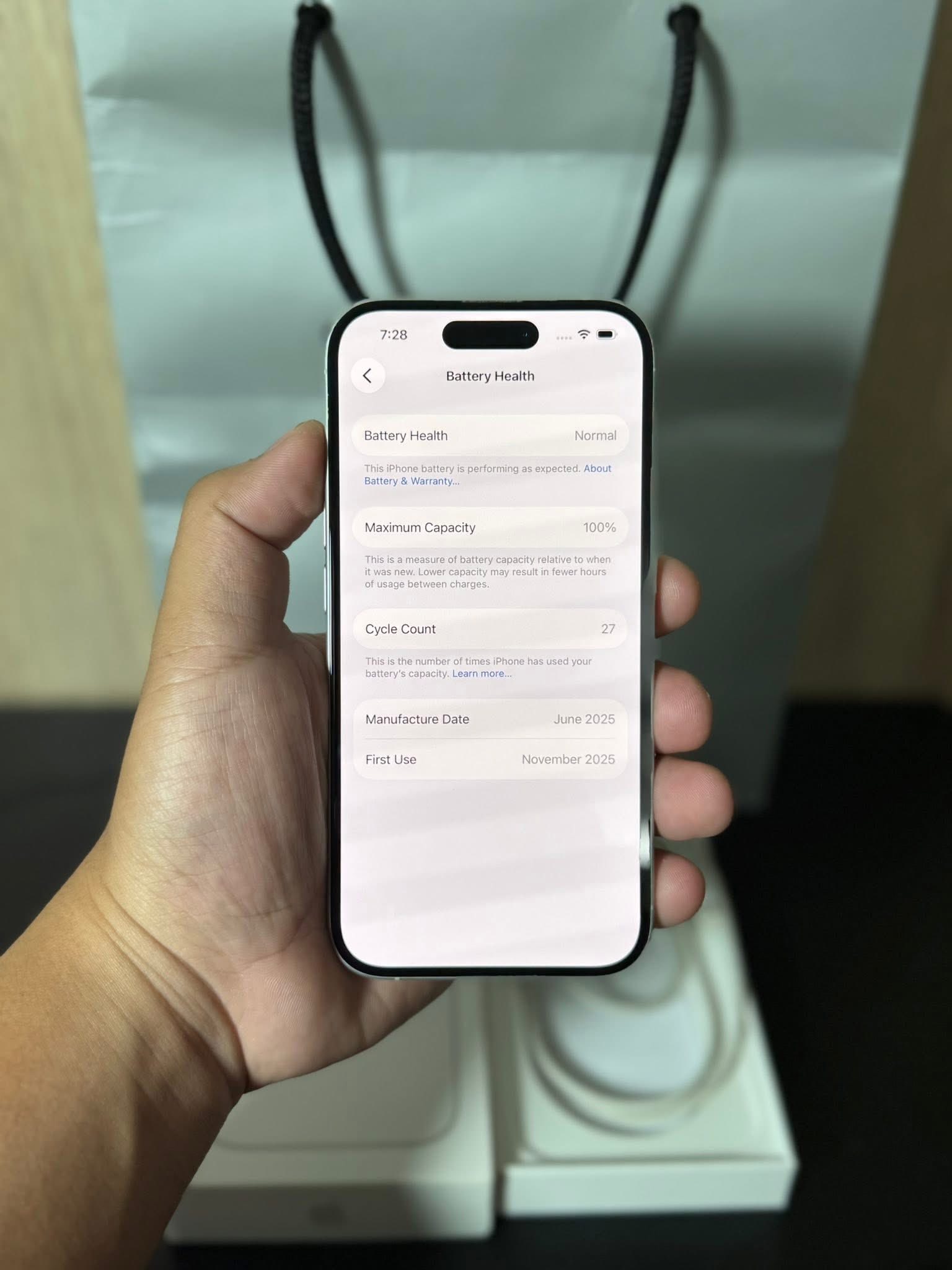 3 MONTH OLD✨ IPHONE 16 (STARLIGHT) NTC APPROVED (ZPA VARIANT