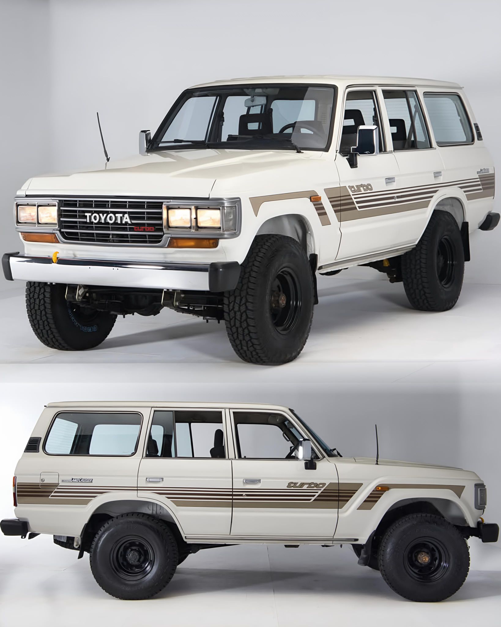 1989 Toyota Land Cruiser HJ61 Turbo Ad. Finland.