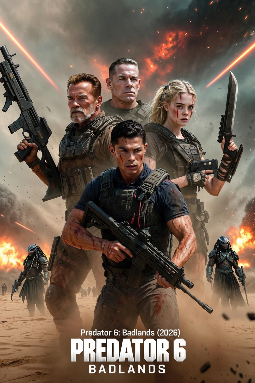 Trailer - Predator 6: Badlands (2026) The legend returns! Arnold ...