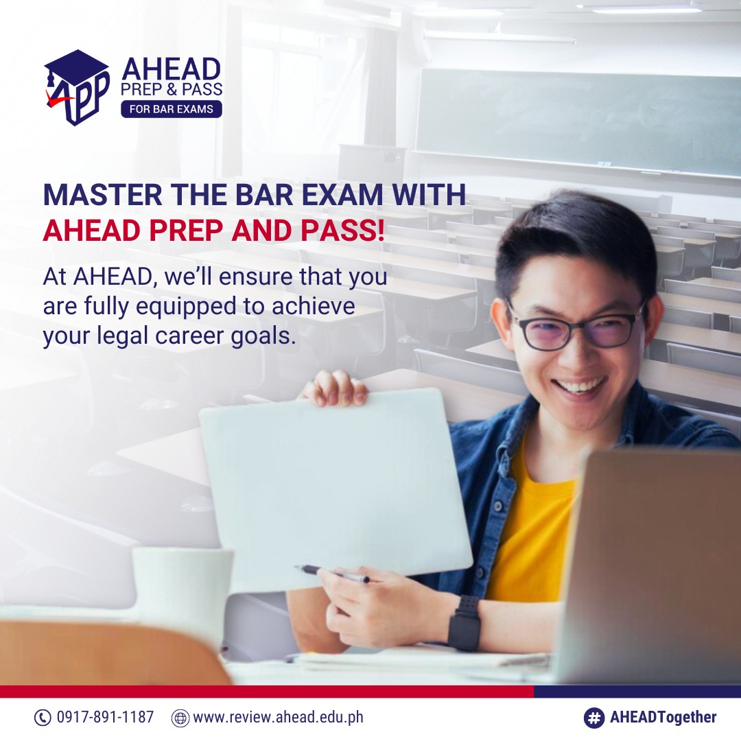 Master the Bar Exam... - AHEAD Tutorial and Review Official | Facebook