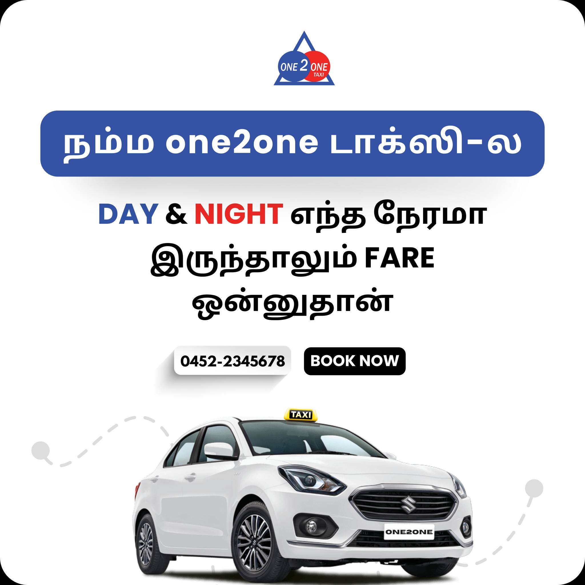 One2one Taxi | Madurai