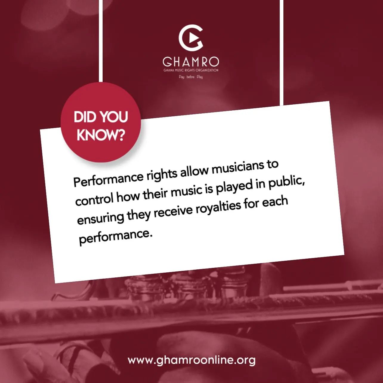 Ghana Music Rights Organization | Accra
