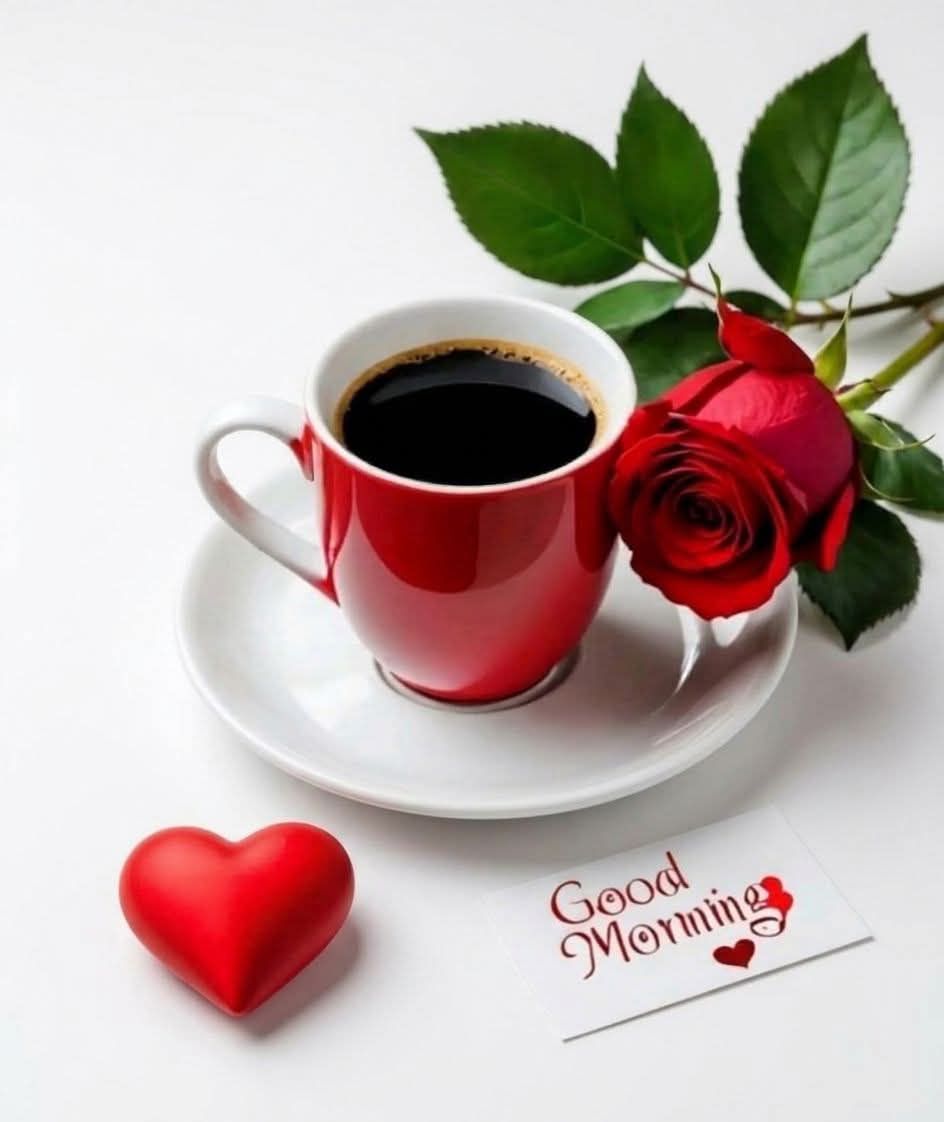 Good morning ❤️🌺☕❤️❣️