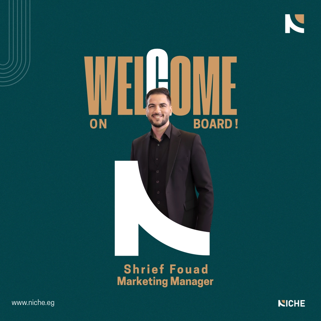 Niche - Welcome on Board, [ Shrief Fouad ] ! We’re thrilled to welcome ...