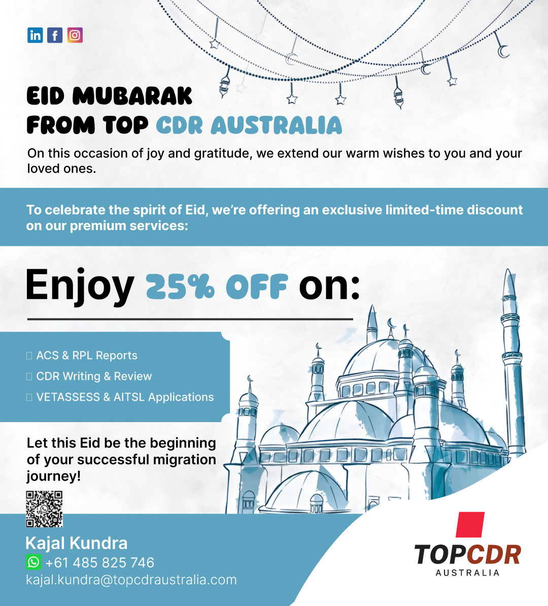 Skill Assessment Australia- Engineers and ACS by TOP CDR