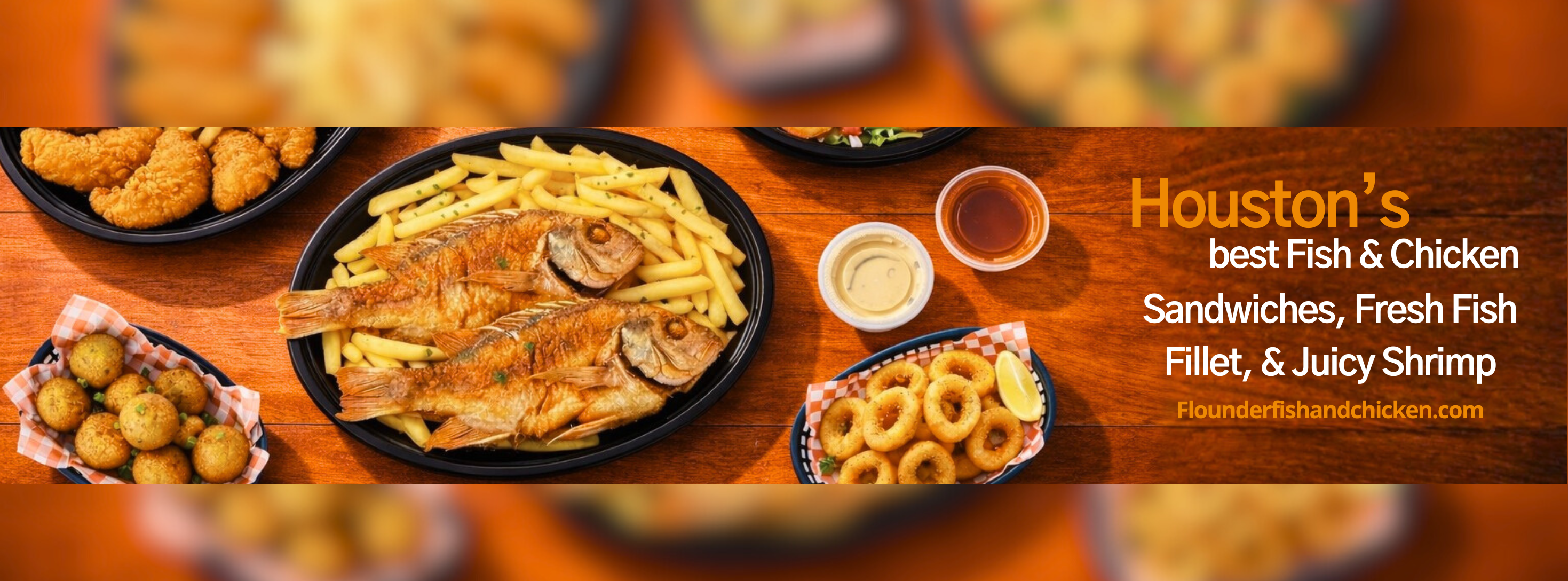 Flounder Fish & Chicken