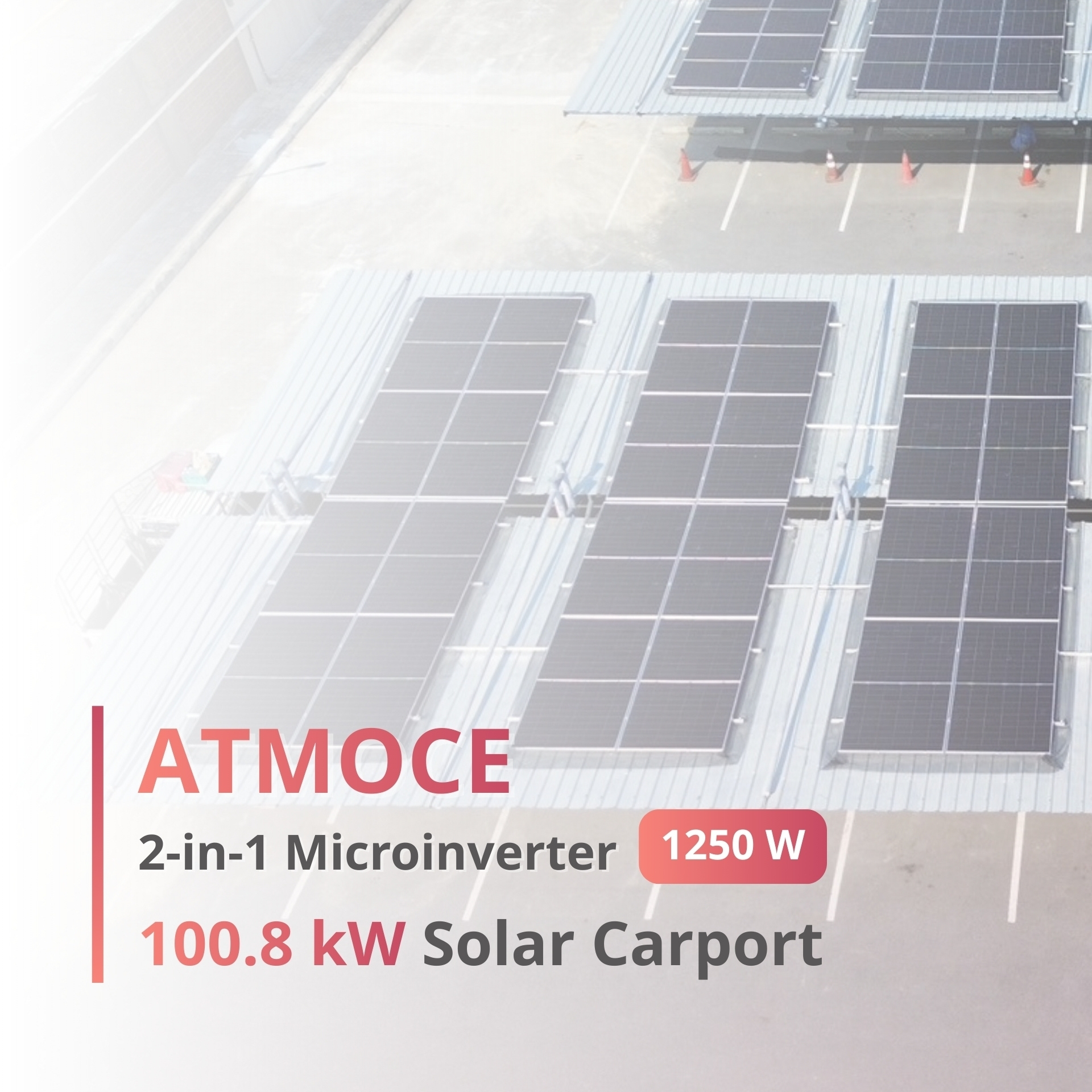 Atmoce Thailand - 🚗☀️ 100 kW 2-in-1 C&I Carport... | Facebook