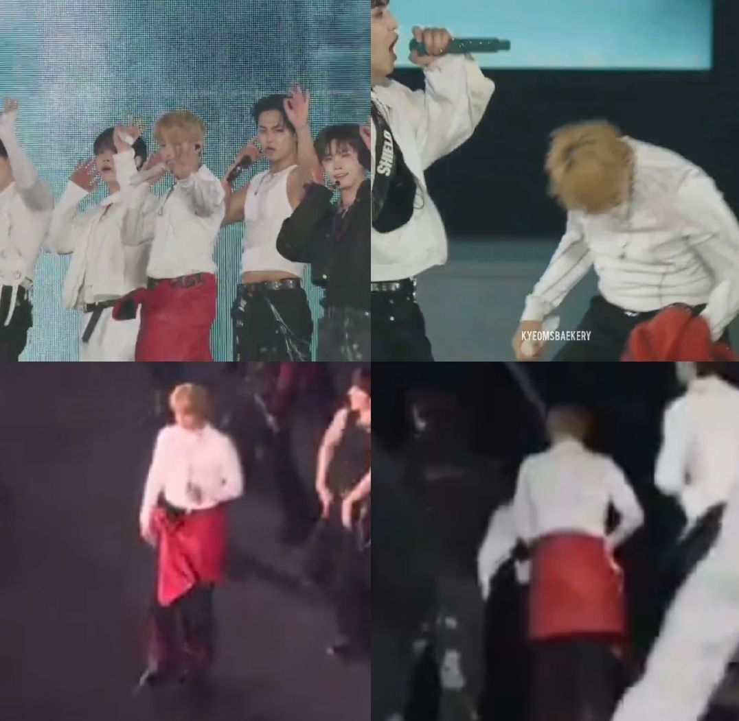 not the on-stage merch of dxs being the same towel as the iconic