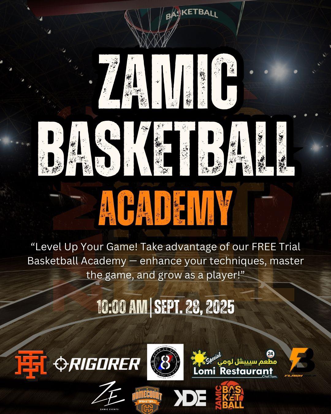 🏀 🏆 Zamic Basketball Academy – Free... - ZAMIC Basketball | Facebook
