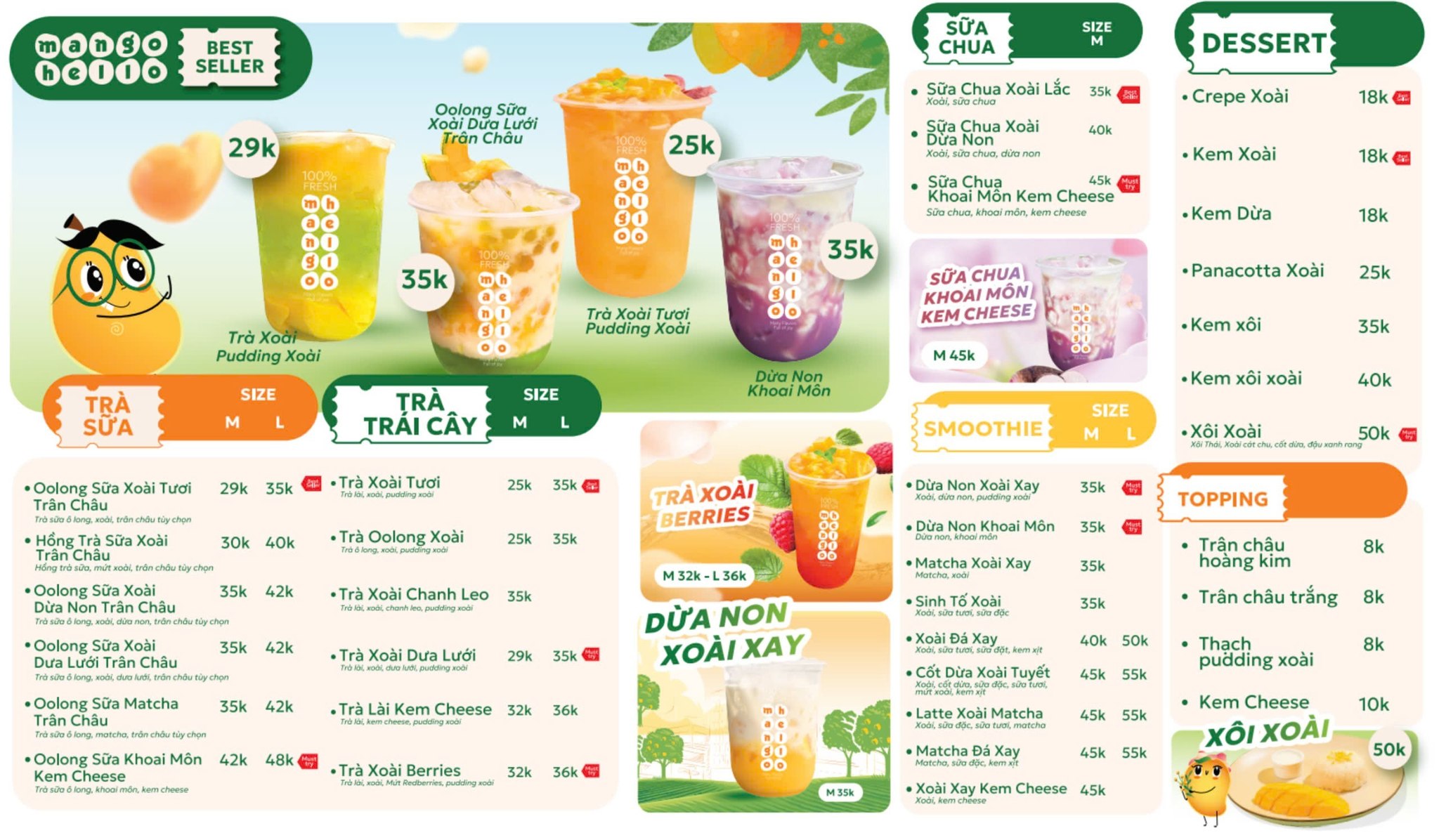 Mango Hello 543 Trương Định | Hanoi