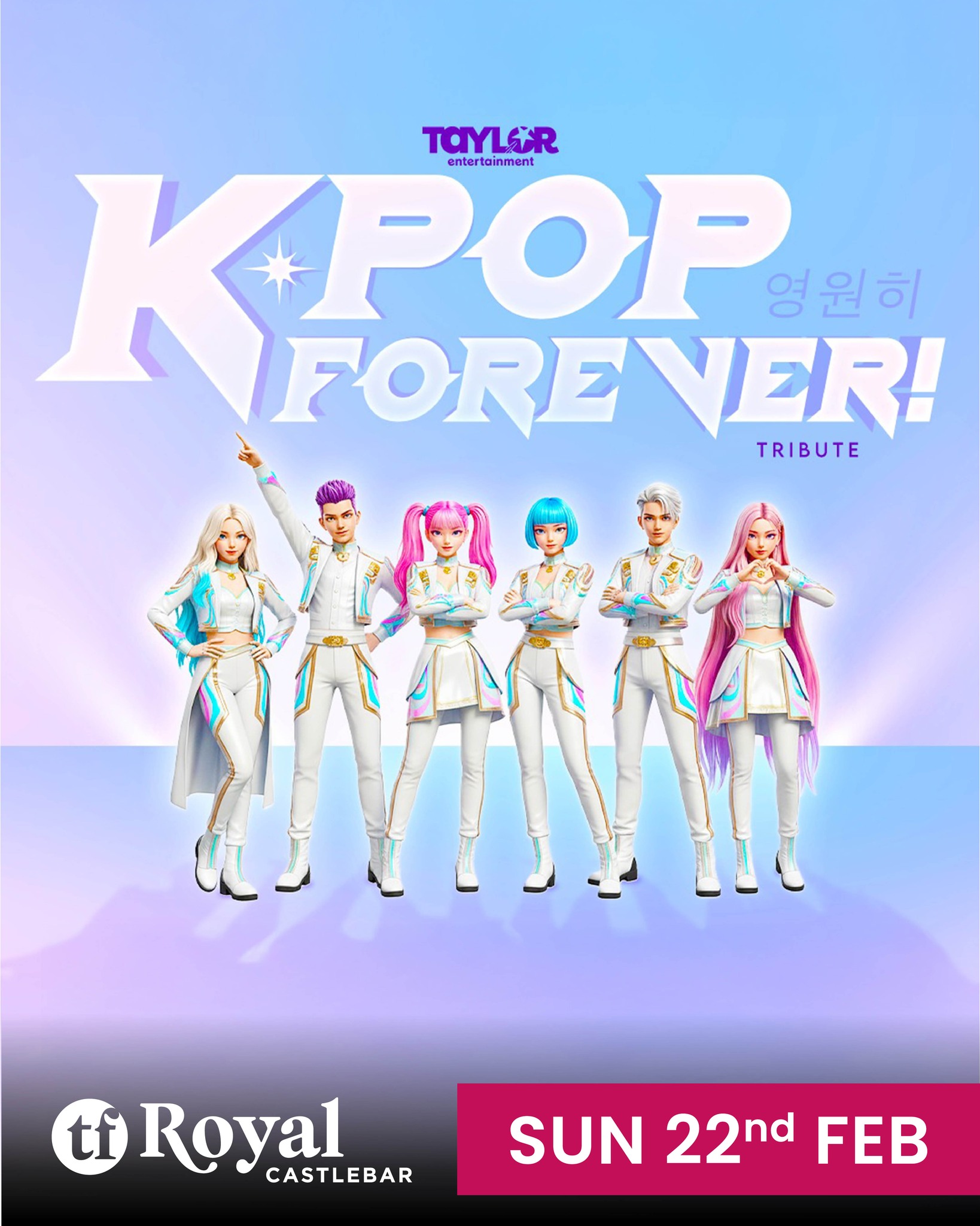 📣 Show Announcement! K-Pop Forever! is coming to the TF Royal