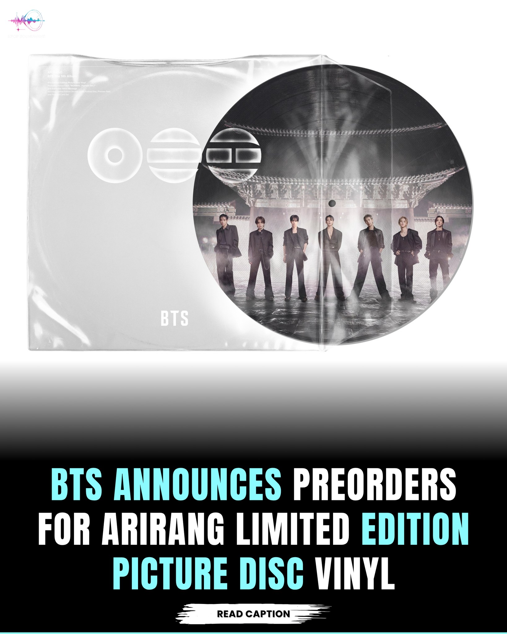 BTS The 5th Album 'ARIRANG' (613 Limited Edition Picture Disc