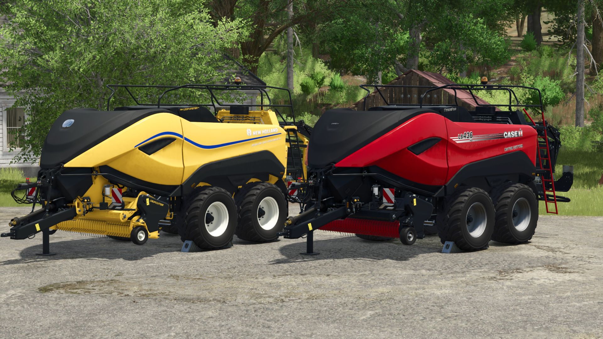 Farming - CNH Square Balers Pack Rust Edition v1.3 | FS25 Mods https ...