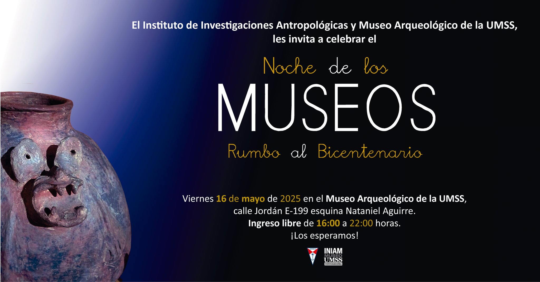 INIAM - NOCHE DE MUSEOS 2025- RUMBO AL BICENTENARIO VIERNES 16 DE MAYO ...