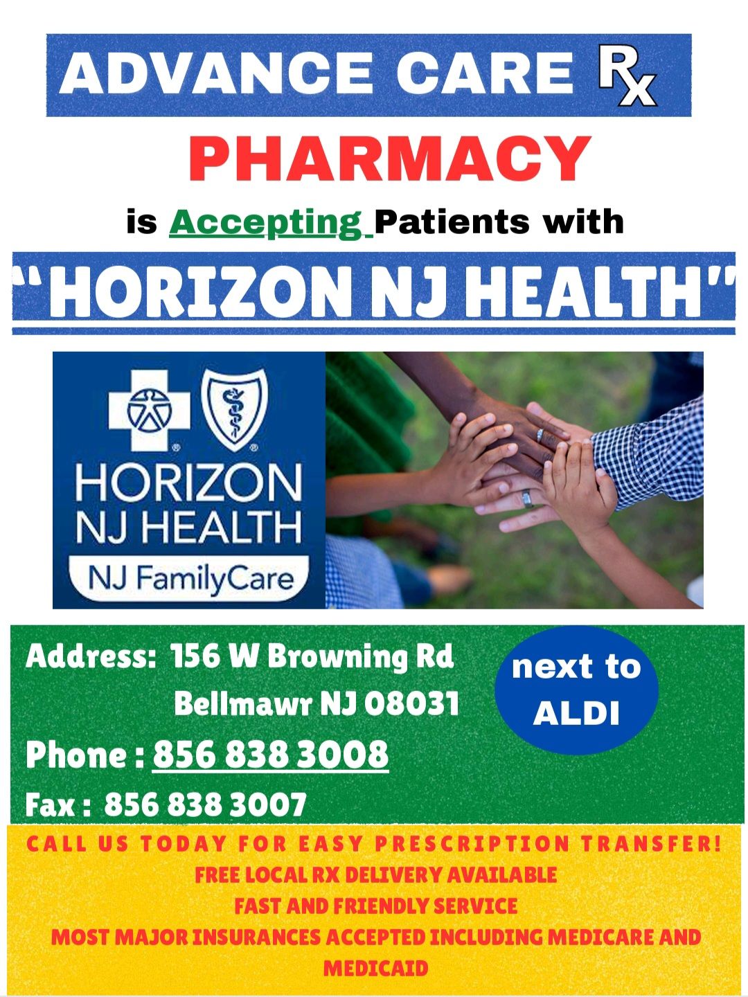 Advance Care RX Pharmacy | Bellmawr NJ