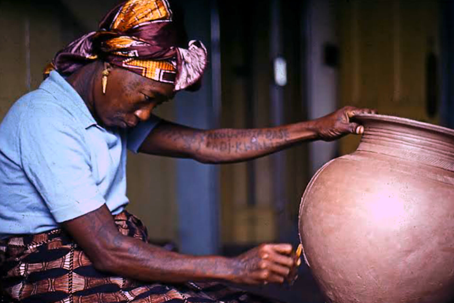 Siddig Abdelrahman El Nigoumi. A Sudanese studio potter, based in 