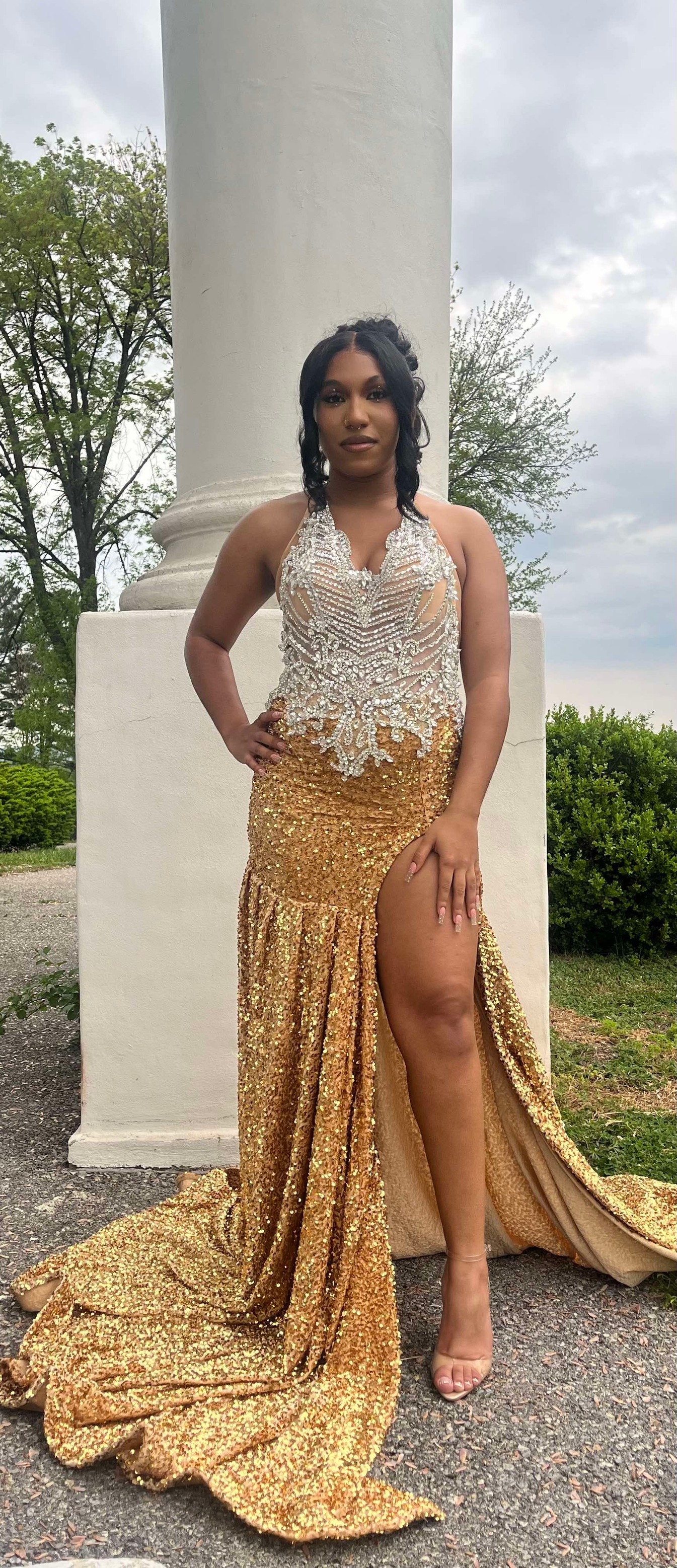 how to make your own homecoming dress Custom prom made at Urbana sewing studio 8335BLK