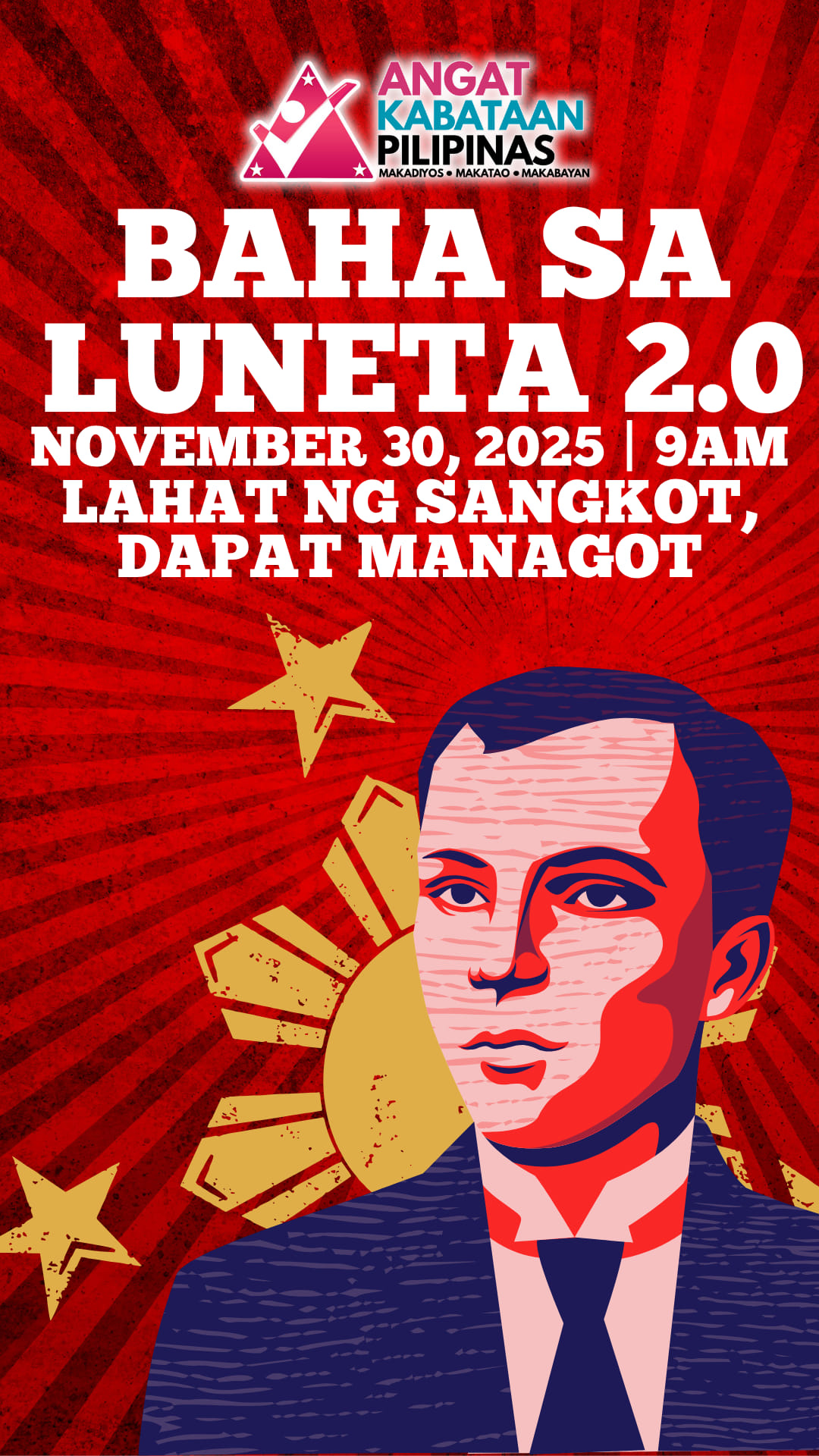 Angat - Baha sa Luneta 2.0 — November 30, 2025 | 9AM Ang kabataan ay ...