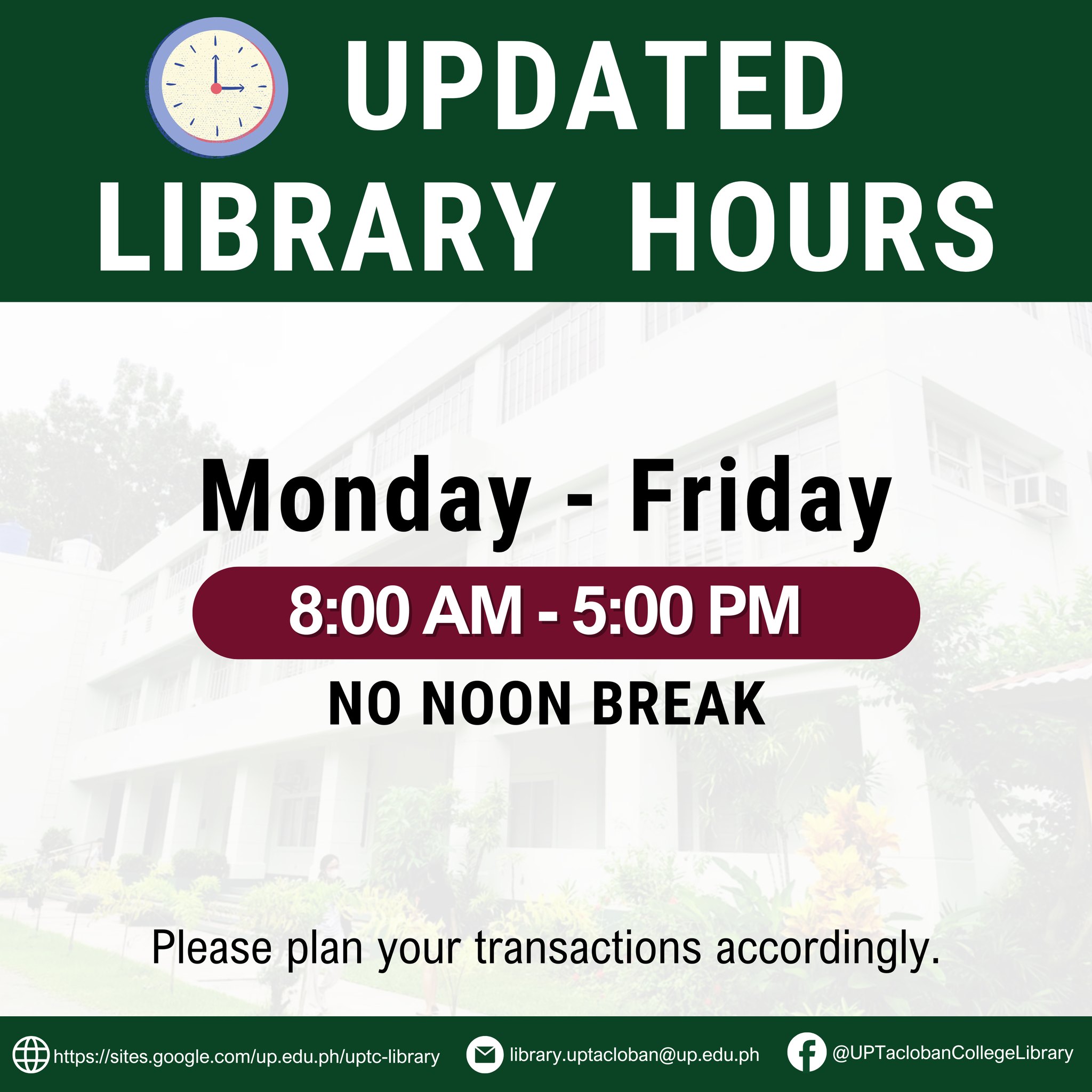 UP Tacloban College Library | Tacloban City