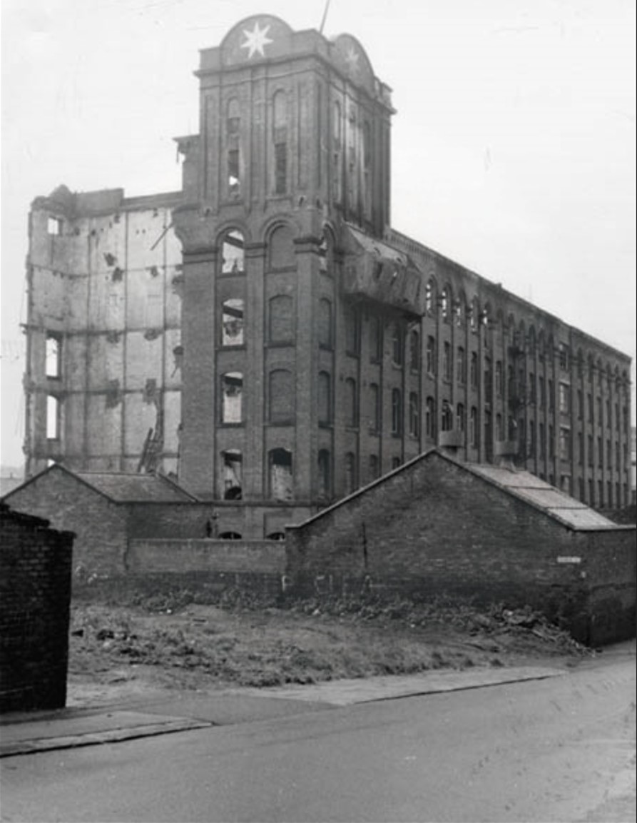 Oldham’s Past | 1970 Star corn mill Woodstock street Glodwick | Facebook