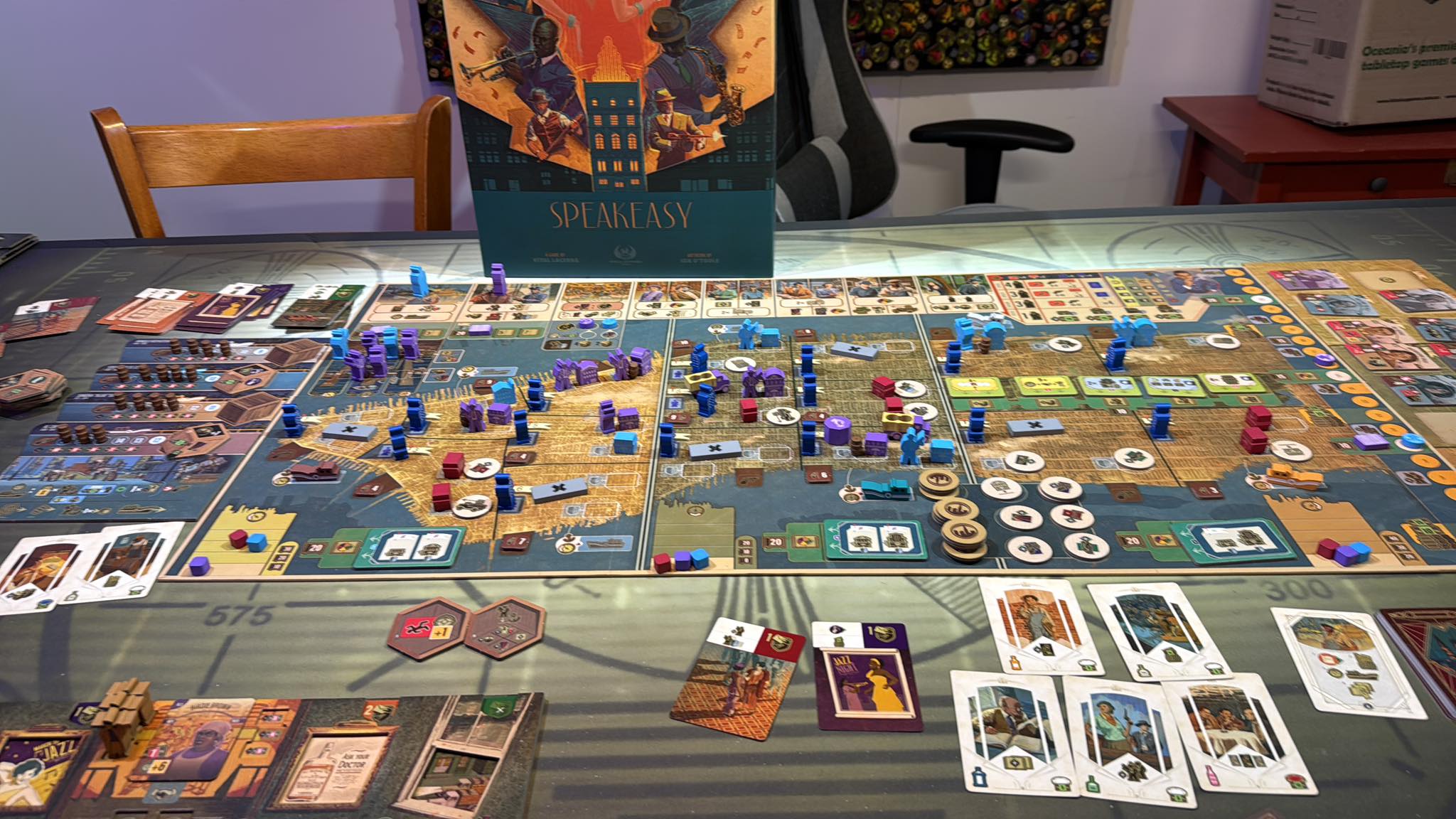 Played Speakeasy solo today, my first game
