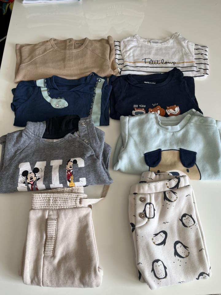 Lot De Vêtements Pour Garçon 6 Mois - Occasion En Très Bon état - Multicolore