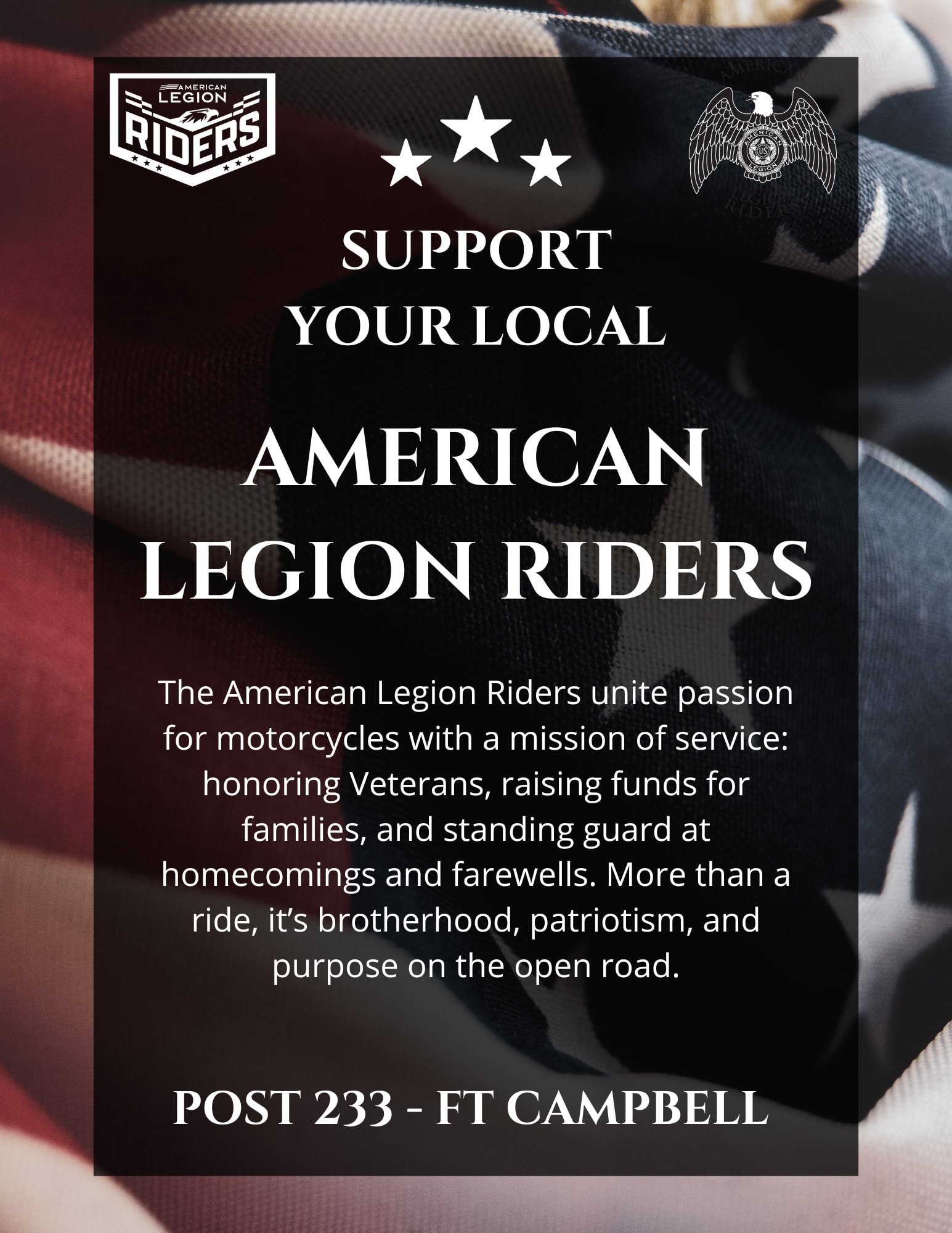 Good... - American Legion Riders, Post 233 - Fort Campbell | Facebook