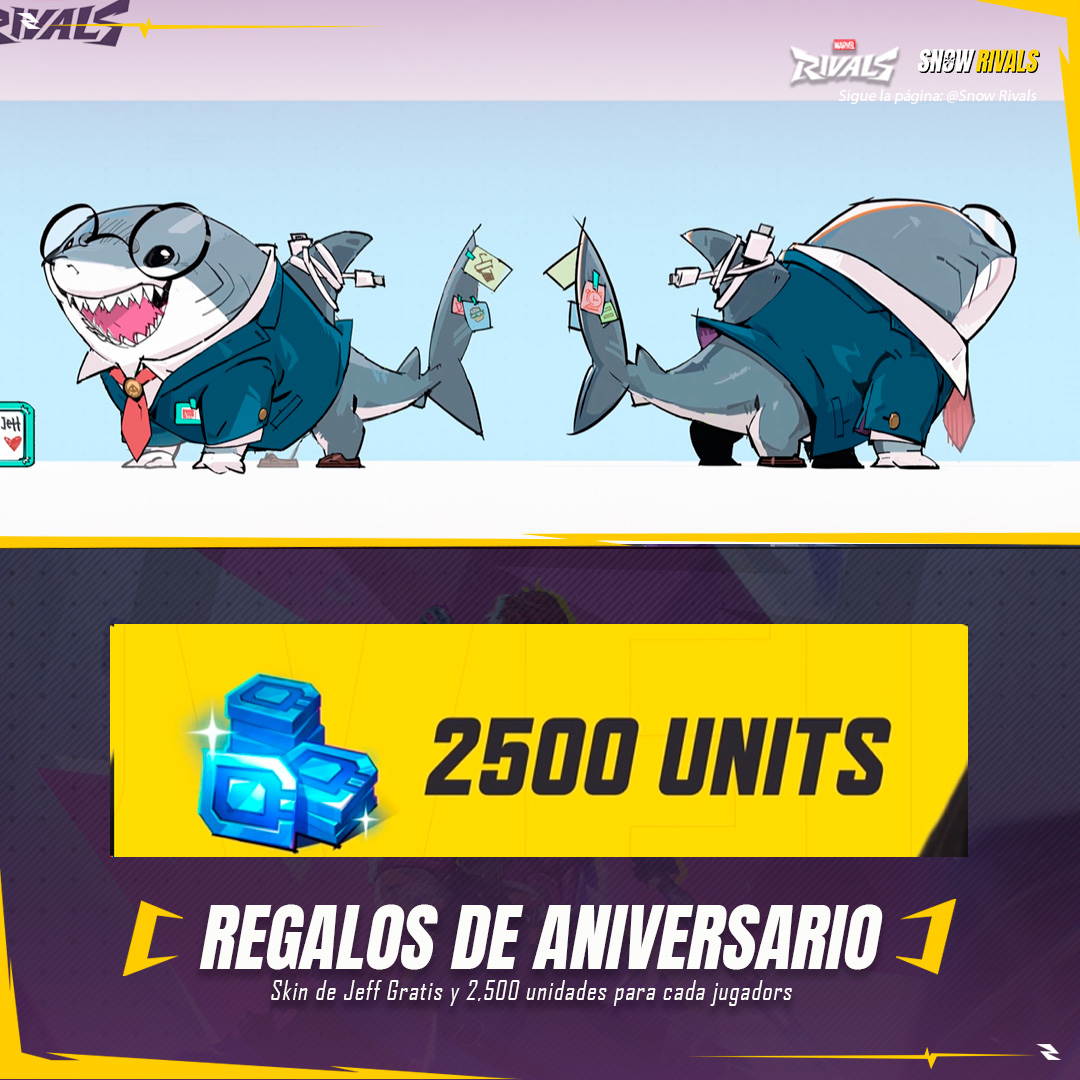 Snow - REGALOS DE ANIVERSARIO Atentos que esta semana que viene inician ...