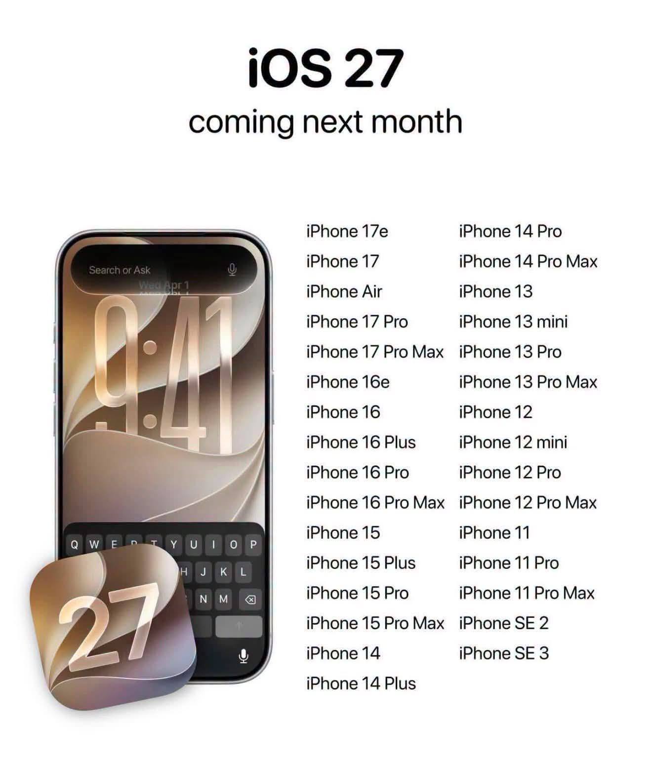 その他 iPhone iOS27 is finally here! Kamusta devices niyo?