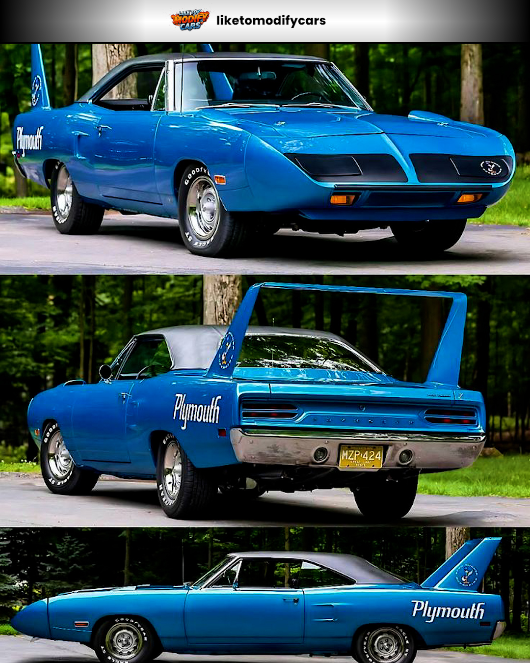 Liketomodifycars - The 1970 Plymouth Superbird was a high-performance ...