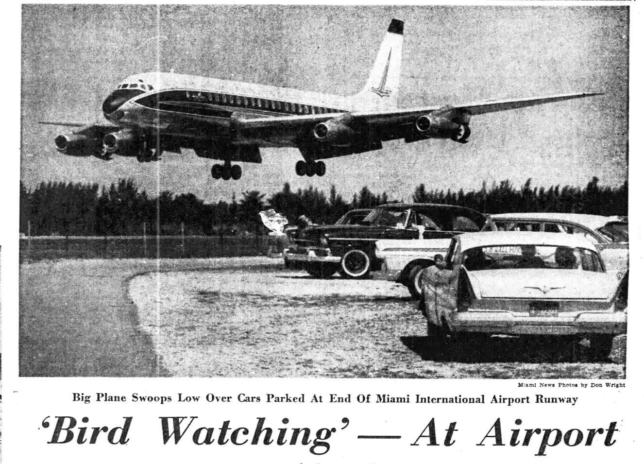 Pan Am DC-8-62 Jet Clipper Golden Light in Miami
