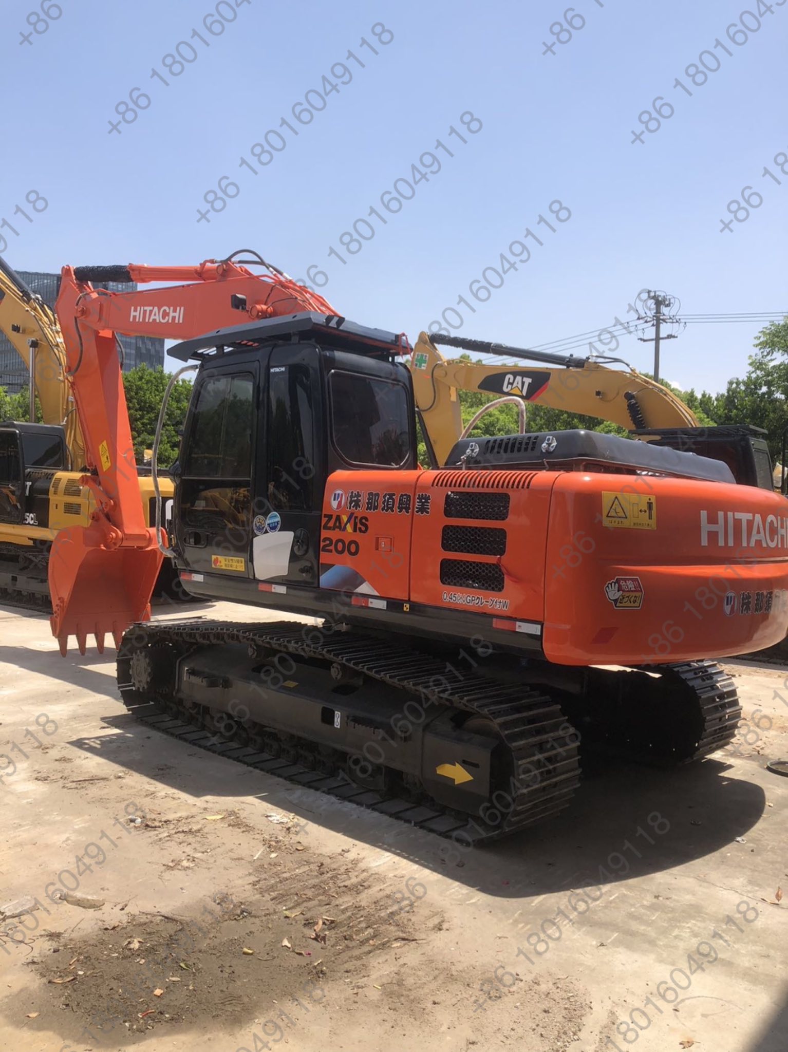 Used excavator sell🚜 Hitachi ZX200 FOR SALE Hitachi ZX200