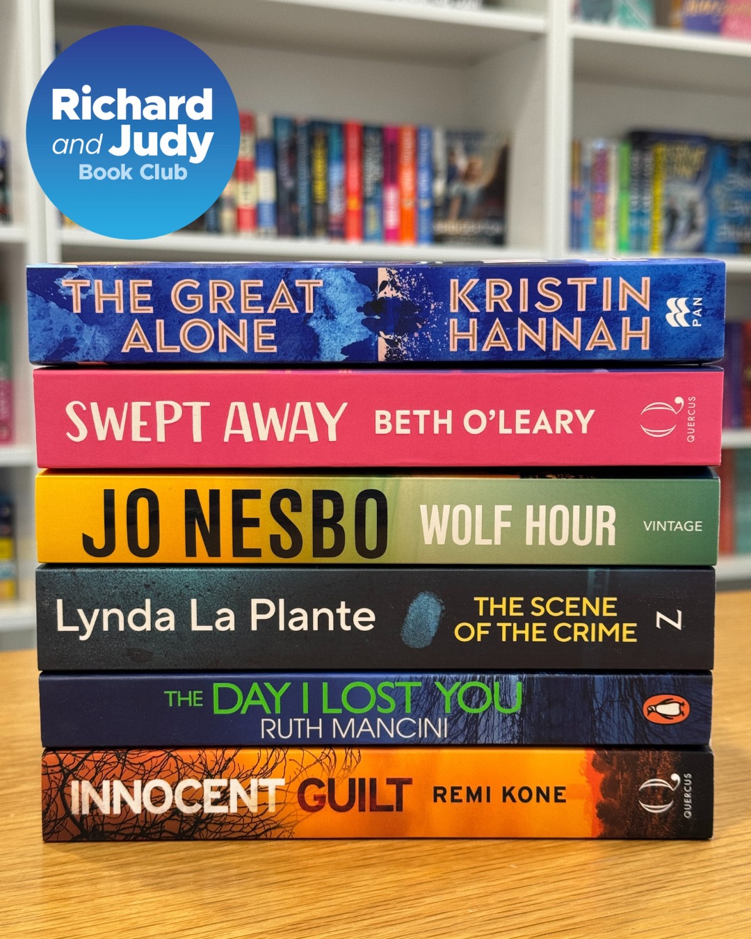 TGJones - The NEW Richard & Judy Spring Book Club has now... | Facebook