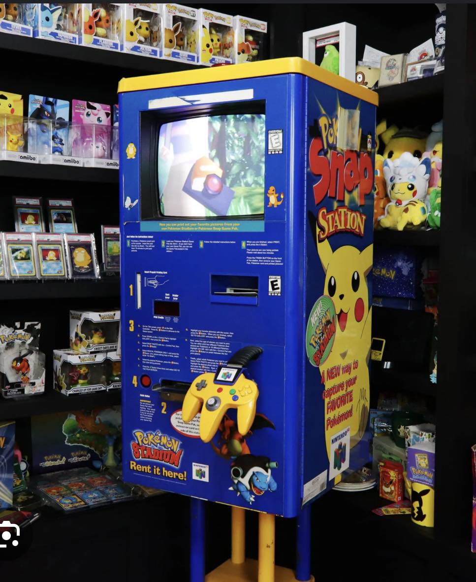 pokemon snap blockbuster card 1999 Video Smart 1999 E3 Pokemon Snap Print