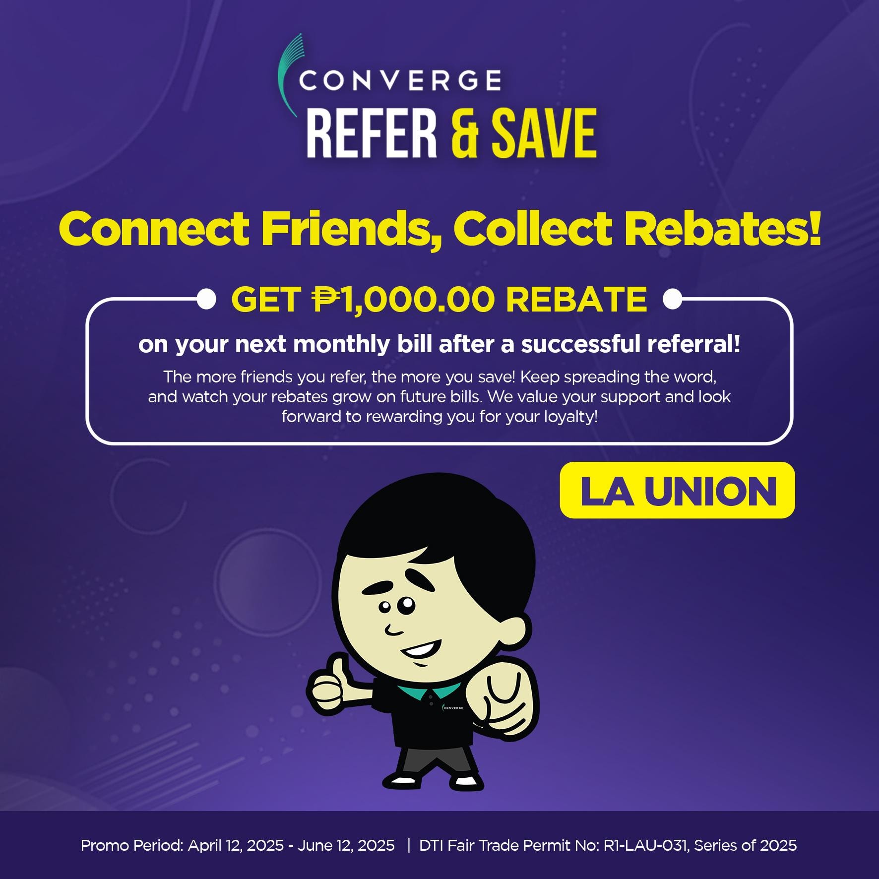 Para sa mga minamahal naming subscribers sa La Union, as a way of ...