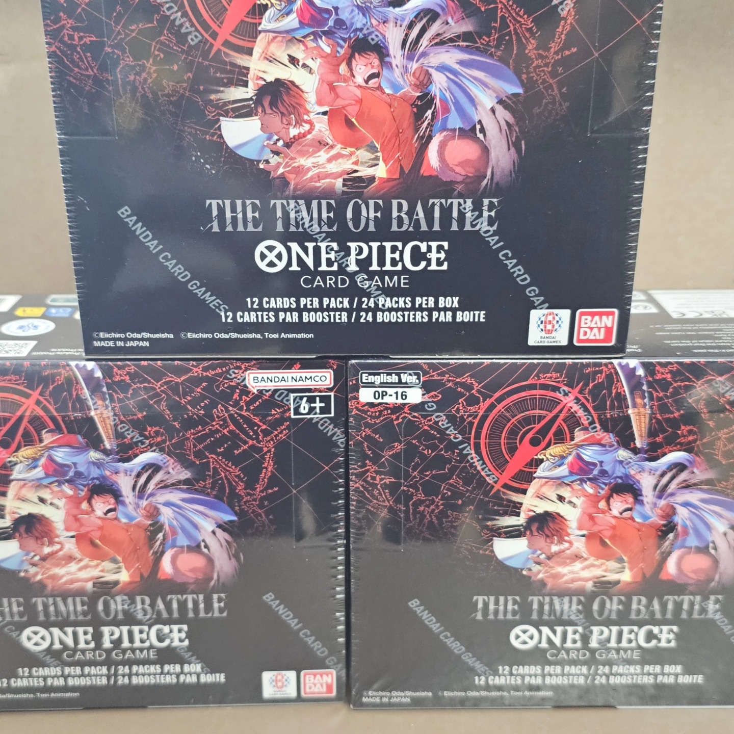Card - We have the Brand new One Piece OP-16 The Time Of Battle 