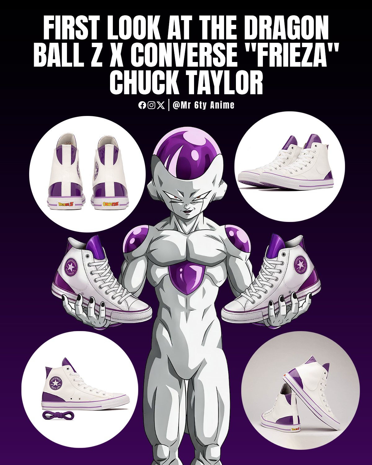 🚨 Frieza's iconic final form has officially inspired a Converse