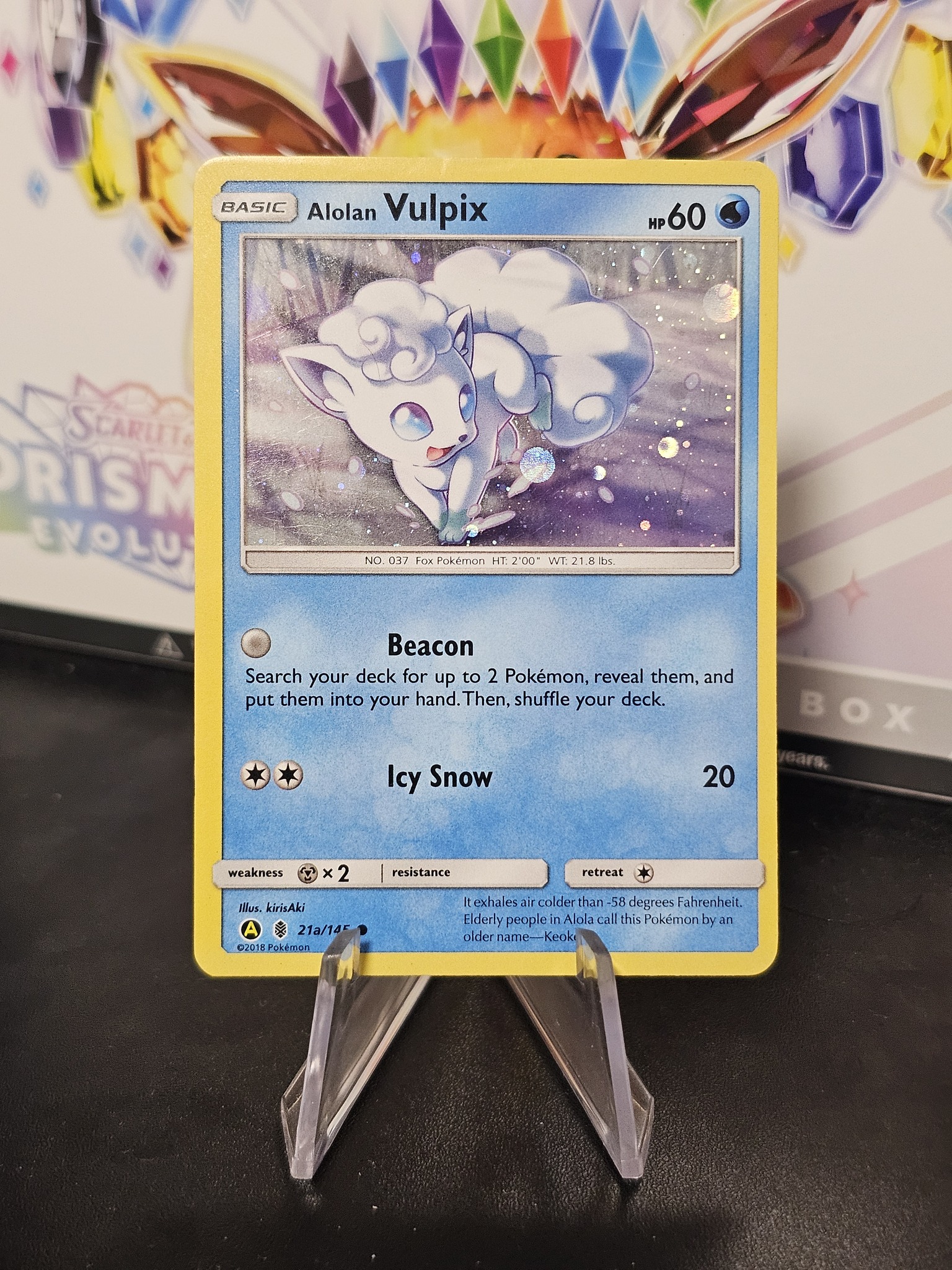 The Trading - Alolan Vulpix - 21a/145 - Alternate Art Promos Dibs: ₱300 ...