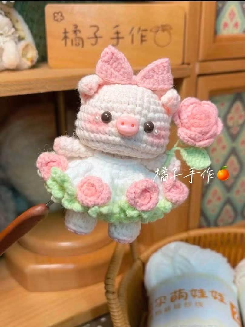 Sharing crochet love. added photos to the album: Pig