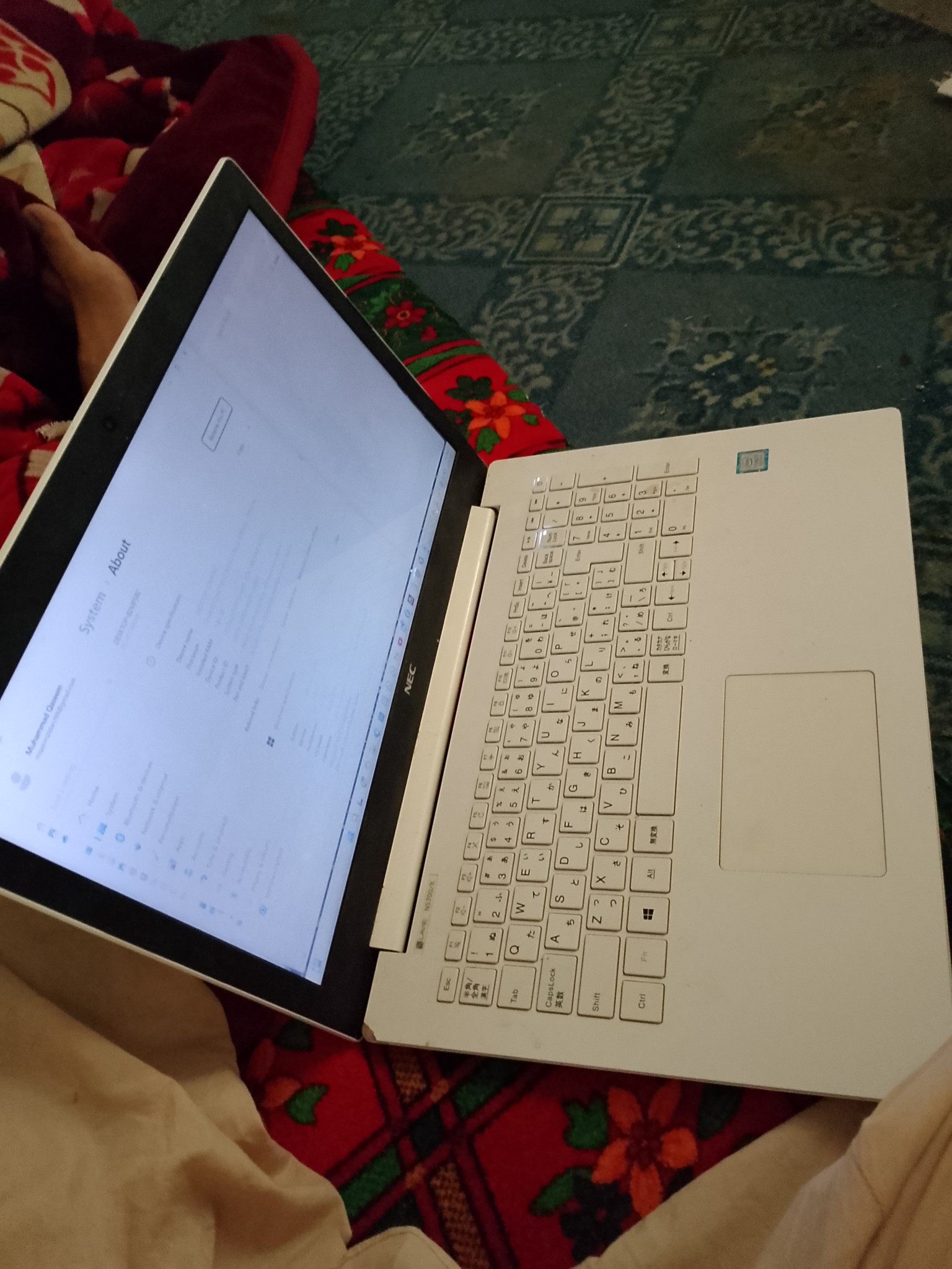 Nec lavie pc-ns700kaw core i7 8th gen laptop specs