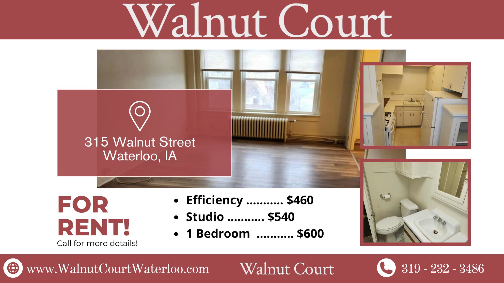 Walnut Court Apartments | Waterloo IA
