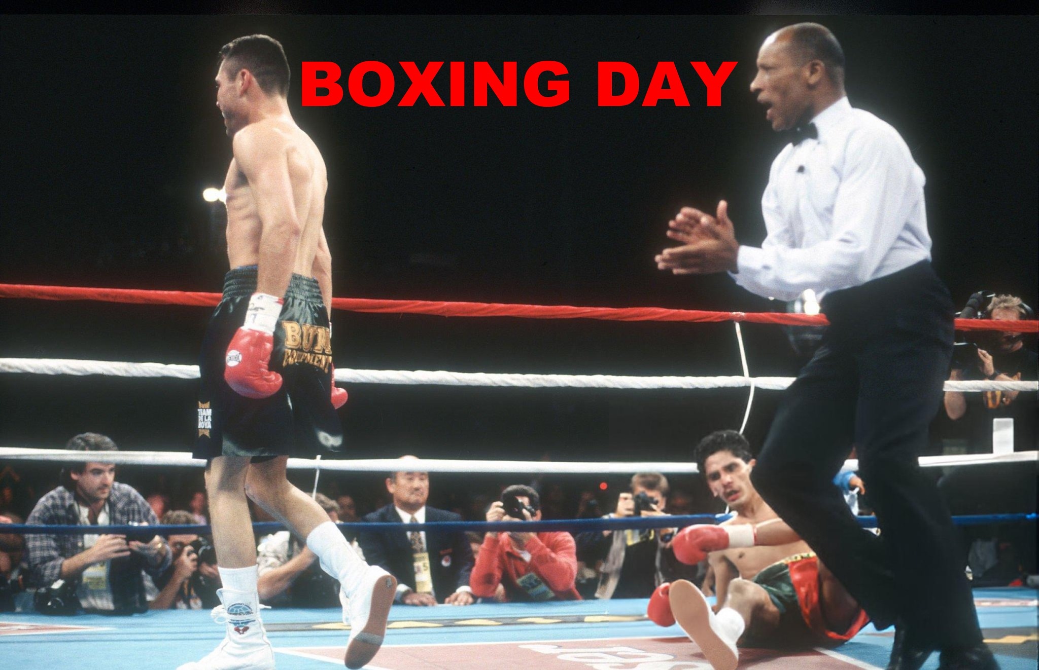 Oscar De La Hoya vs. Rafael Ruelas, billed as 